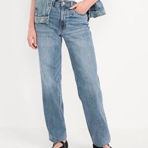 Old Navy OG Wide Leg Jeans 14 Tall Long